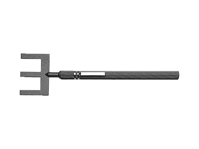 Anzeigegabel mit E-Haken