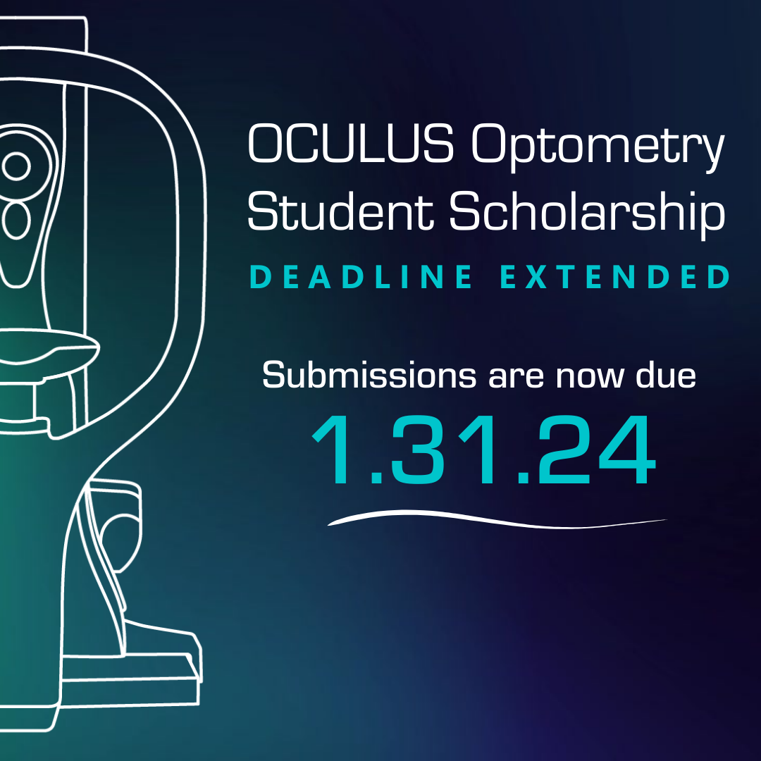 OCULUS Optometry Student Scholarship