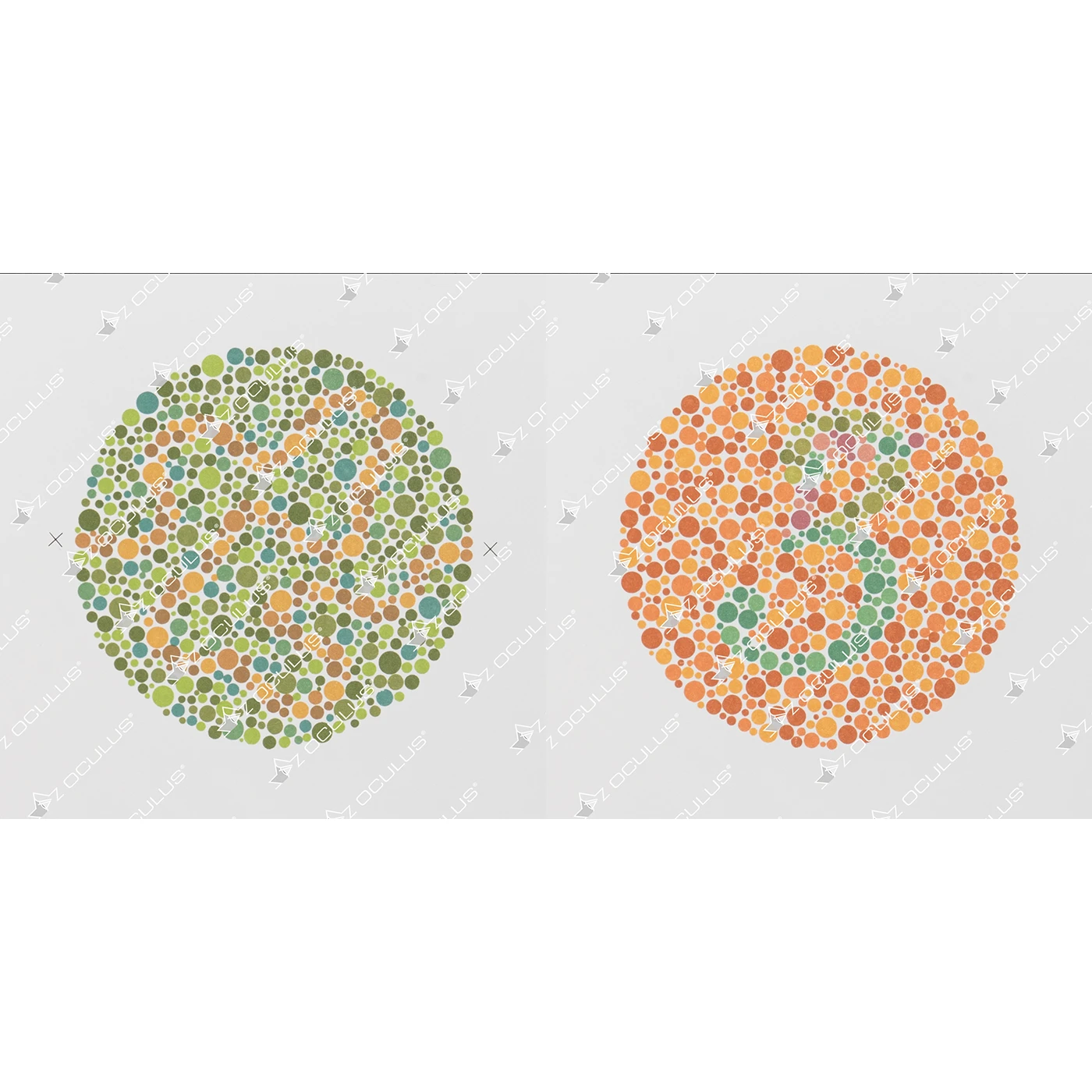 Ishihara Colour Chart